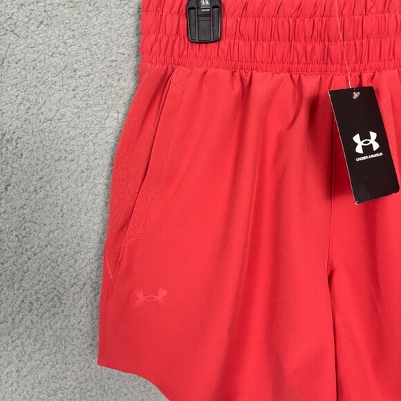 Under Armour Women's Flex Woven Shorts Size Small Color Chakra NWT's. - Picture 2 of 10
